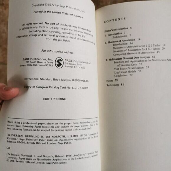 Sage University Paper Mixed Set of 24 1970s-2000, Social Research Study Journals - Picture 5 of 6